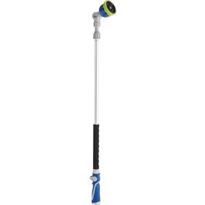 Flagline Best Garden 34 in. to 55 in. 9-Pattern Telescoping Water Wand, Blue & Gray - 1 Each