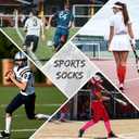 American Trends Softball Socks with Stitches - for Women or Youth Girls - Knee High Athletic Baseball Softball Football Socks