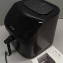 Air Fryer 6.8 Quarts, 10-in-1 Functions, Air Fry, Roast, Bake, Broil, Dehydrate, Large & Compact Air Fryers, Nonstick & Dishwasher-Safe Airfryer Basket, Stainless Steel Air Fryer, Metal Grey