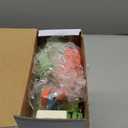 Domino Train Toys Kids Games - Automatic Stacking Creative Game 3+ Year Old - Stem Montessori Toy for Boys 4-6 - Summer Autistic Christmas Birthday Gifts 5 6 Toddler Ages 4-8 (Morandi Blue)