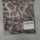 Women's Cheetah Graphic Long Skirt Elastic Waisted Party Maxi Skirts (L)