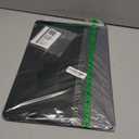 2Pack Black Magnetic Board,17.5" x 11.4" Magnet Bulletin Board to Display Magnetic Notes, Poetry, Photos, Suitable for Wall, Refrigerator, Cabinet etc, Come with 8 Pcs Dual Lock Tape and Screws