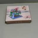 Peach Blossom Pond Micro Mini Building Blocks Set for Adults and Kids, Chinese Architecture Cherry Bonsai Gift Toys with String Lights, Japanese Flowers Tree House Micro Bricks (3320PCS)
