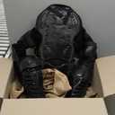 Youth Dirt Bike Gear, JUSTDOLIFE 5 PCS Motorcycle Armbor Protection Jacket, Kids Motorcycle Armor with Knee Pads Elbow Pads Chest Protector Racing for Outdoor Sports (Black)