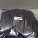 chouyatou Women's Winter Wool Coat Single Breasted Business Casual Midi Long Winter Trench Coat (Large, Black)