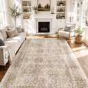 6x9 Area Rug Washable Non-Slip Living Room Rugs,Beige&Brown Area Rug
Soft Vintage Distressed Pattern Carpet for Bedroom Dining Room, Foldable Thin Floor Mat for High Traffic Areas