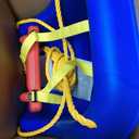 Little Tikes Snug 'n Secure Blue Swing with Adjustable Straps, 2-in-1 for Baby and Toddlers Ages 9 Months - 4 Years