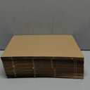50 Pack Corrugated Cardboard Sheets 8.5x11 Inch, 1.7mm Thick Flat Cardboard Paper, Inserts Filler Pads for Crafts, Packing, Mailing and Shipping.