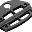 NICECNC Handlebar Clamp Aluminum Compatible with Yamaha Raptor 700 2006-2009 2011-2026, Raptor 700 Special Edition 2010 Black