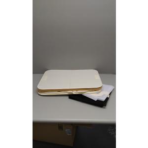 efluky Laundry Hamper with Lid, Double Laundry Hamper with 2 Removable Bags, 2 Section Laundry Basket with Bamboo Handles for Bathroom, Bedroom & Laundry Room, 140L (36.9 Gallon) Beige