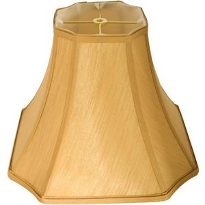 Tootoo Star Antique Octagonal Royal Bell Lamp Shade for Floor Lampshade and Table Lamp,(6.3x6.3) x(13x13) x10.8",Antique Gold ((6.3 x 6.3)" x (13 x 13)'' x 10.8")