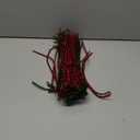 Glitter Pipe Cleaners - 200pcs Red and Green Pipe Cleaner Christmas 0.23"X12" Sparkle Chenilles Stems Metallic Pipe Cleaner for DIY Arts Crafts and Cleaning