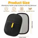 Pet Hair Remover, electrostatic pet Hair Removal Gloves, cat and Dog pet Hair Removal Tools, Suitable for Bed Sheets, Blankets, Clothes, Sofas, Multi-Functional Beauty Gloves -2 Piece