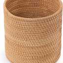 KOLWOVEN Mini Garbage Cans, Mini Storage Bin Table, Desk Garbage Can Mini, Narrow Garbage Can Bathroom, Slim Garbage Can, Small Waste Basket, Desktop Garbage Can