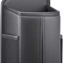 Backseat Organizer, Front Seat Storage Bag, PU Leather Napkin Holder, Multifunctional Pouch with Clip Installation, Elegant Scratch Resistant Design, Compact Utility Case, Organizer for Phones Wallets