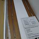 Gashell Wire Shelf Covers, Bamboo Wire Rack Covers for Pantry, Closet (4pcs, 40" W x 16" D)