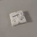 Muzata 8Pack White Corner Connector Kit for LED Channel L Shape 90 Degree Connectors fit Muzata V1SW V Shape Strip Light Aluminum Channel LC08