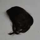Brown Short Bob Wigs,Brown mixed Straight Shoulder Length Wigs for Women,Middle Part Heat Resistant Fibre Synthetic Wig Daily Use