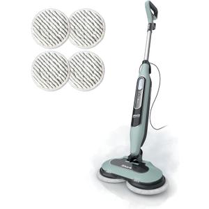 Shark Steam & Scrub Steam Mop, All-in-One Hard Floor Cleaner, Grey, S8001