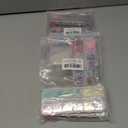 2 x LuckForever 4 Boxes Iridescent Spring/Summer Glitter Sequins Holographic Letter Glitter Peach Heart/Pentagram Glitter Mixed Glitter DIY Design Manicure Decorations Sets for Nail Art/Craft/Makeup. (colored)