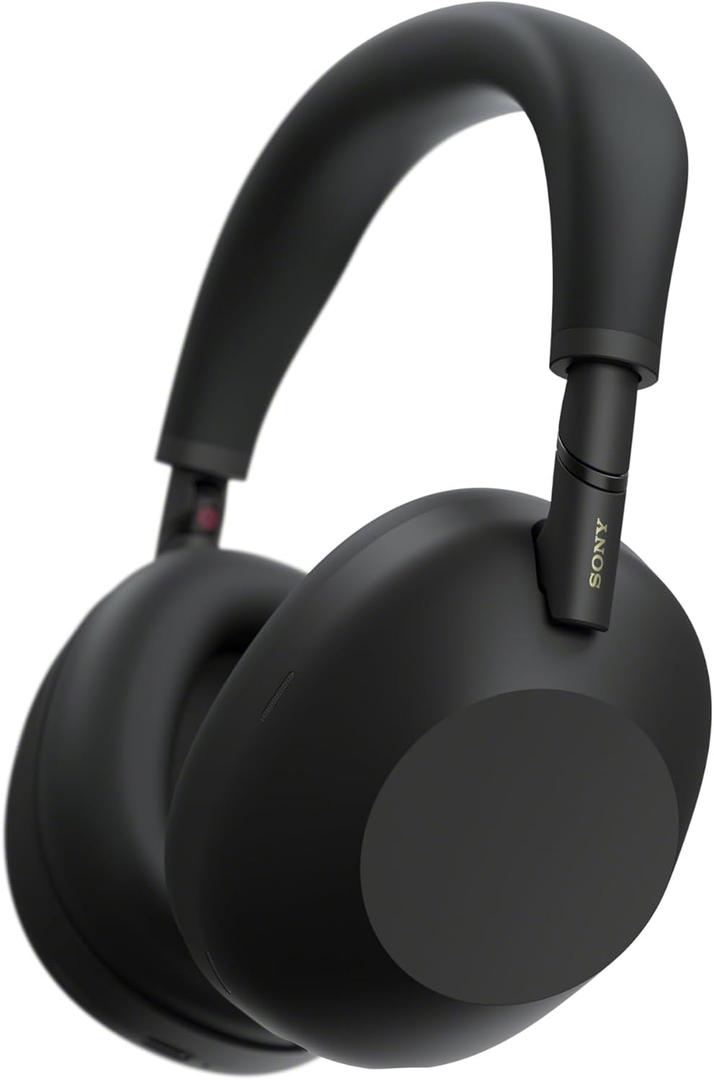 Sony WH-1000XM6 The Best Noise Canceling Wireless Headphones, HD NC Processor QN3, 12 Microphones, Adaptive NC Optimizer, Mastered by Engineers, Studio-Quality, 30-Hour Battery, Black