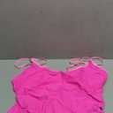 B2prity Womens Tankini Swimsuits Sporty Tummy Control Two Piece Bathing Suit Color Block Ruched Swimwear, 2XL