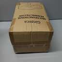 Reading Pillows for Sitting in Bed Adult, Reading Pillow for Gaming, for Working, Playing Games, Crocheting or Sitting, Lap Memory Foam Pillow with Side Pockets (Reddish Brown and White)