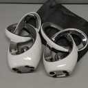 LINYTHER White and Silver Decor Desk Sculpture Home Decor Large, Abstract Modern Art Gold Knot Knick Knacks for Shelves, Coffee Table Dining Table, Mantle Cabinet TV Stand Christmas Centerpiece