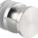 Alise Shower Glass Door Handle,Sliding Shower Doors Knob Pull Hardware Replacement Parts for Bathroom Glass Doors,Heavy Duty Solid SUS304 Stainless Steel Brushed Nickel (Large Size)
