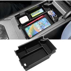 Jaronx Compatible with BMW X3 G45 Console Organizer 2025, Refresh Center Console Storage for 30 xDrive/M50 xDrive, Armrest Organizers Tray for BMW X3 Accessories 2025