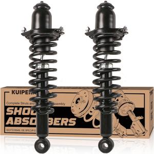 KUIPERAUTO Rear Struts Pair Complete Assembly Shocks Absorbers Coil Spring Compatible for 2003-2008 Toyota Matrix/Pontiac/Corolla 171373R 171373L (2PCS)