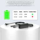 45W Laptop Charger for HP 15 Series, 19.5V 2.31A AC Adapter, 4.5mm Blue Tip