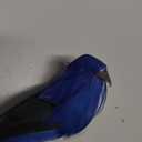 LWINGFLYER Artificial Birds Realistic 2 Pack Clip on Foam Feathered Bird Ornaments Figurines for Spring Christmas Tree Decoration Wreaths Crafts Party Home Decor (Blue Birds)