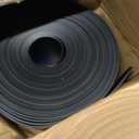 Vinyl Wall Base Baseboard Molding Trim 6" Flexible Self Adhesive Rubber Wall Base Moulding Trim Peel and Stick Design, 6 Inch x 60 Feet, Black