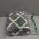 SHACOS Indoor Door Mat 18"x29" Entryway Rug Non Slip Rubber Backing Indoor Entrance Door Mats Inside Entry Rug Washable Absorb Dirt Floor Mats for House, Light Gray