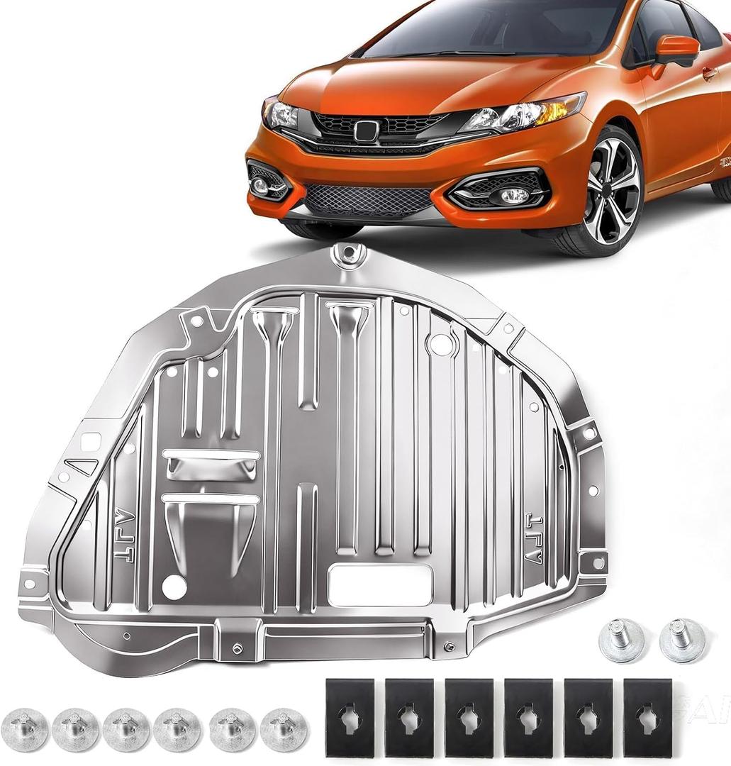 JOLONG Engine Splash Shield Guard Under Engine Cover Compatible with Honda CRV 2017-2020 Replacement for 74112TLAA01 74112-TLA-A01
