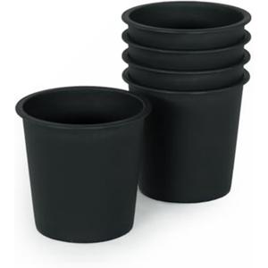 Bed Bath & Beyond 6.3" Round Nursery Plant Pot - Garden Plastic Pots with Drainage (8-Pack)