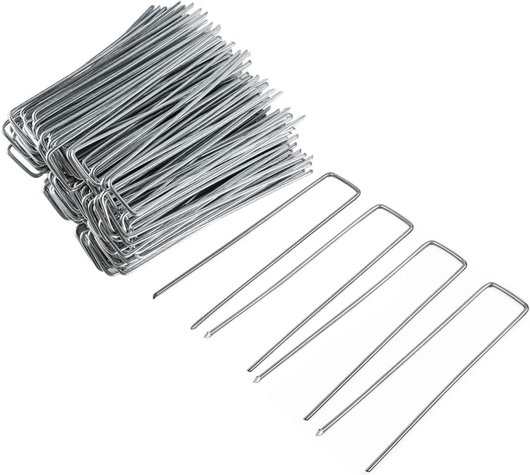 Galvanized Landscape Staples  Anti-Rust Garden Stakes Landscaping Fabric SOD Pins Yard Stakes for Weed Barrier Fabric
Amazon's Choice