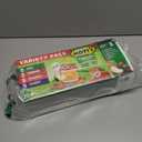 Mott's No Sugar Added Applesauce Variety Pack, 4 Flavors  Apple, Strawberry, Cinnamon & Blueberry, Made from Real Fruit, No Artificial Flavors, 3.2 Clear Pouches, 20 Pack