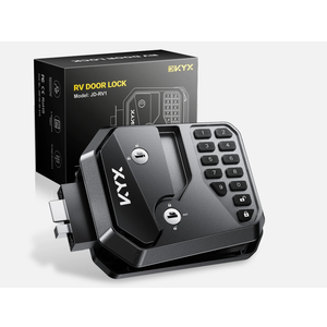 KYX RV Door Lock Keyless Entry with Remote & Password