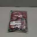 6 Pack Burgundy Cheesecloth Table Runner, 17 x 108 inch, Semi Sheer Boho Cheese Cloth Fabric Table Runner Bulk for Wedding, Birthday, Party, Holiday, Home Decor (Burgundy)