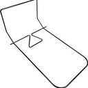 Replacement Grass Bag Frame for Walk-Behind Lawn Mowers, Compatible with 114-2639-03 and Select Models