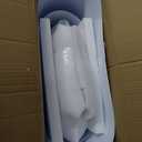 5 Pcs Thickened PVC Cylinder Pedestal Stands White Round Large Cylinder Tables Dessert Cake Table Display Pillars for Party, Wedding, Birthday, Babyshower Decoration