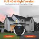 2K HD Hidden Cameras - WiFi Security Camera - Spy Cam-Indoor Nanny Cam -Baby pet Camera - Home Security for with App -Surveillance Cameras with Motion Detection and Night Vision