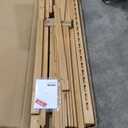 VEVOR Wooden Privacy Screen,36" W x 73" H Outdoor Privacy Screen, Freestanding Wood Privacy Panel with Stand,Outdoor Divider for Balcony Patio Lawn Garden