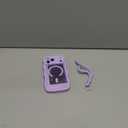 DOMAVER for iPhone 17 Pro Max Case Women Girls, 1X Screen Protector+1X Wrist Strap, [Compatible with MagSafe] [Full Camera Protection] Cute Wave Matte Phone Case for iPhone 17 Pro Max, Light Purple