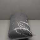 Queen Size Comforter Set - 8-Piece Gray Luxury Bedding with Reversible Microfiber Lightweight Comforter, Bed Skirt, Flat Sheets, Pillowcases & Pillow Shams