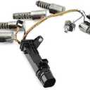 U660E U660 Transmission Solenoid Kit with Harness Compatible With ES350 RX350 RAV4 Le-xus 2007-Up