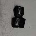 COFIT Wrist Straps for Weightlifting, Workout Wrist Wraps with Dual-Layer Oxford Leather, Enhanced Grip for Optimal Hand and Wrist Protection, Gym Lifting Straps for Deadlift and Powerlifting (Small size (palm length under 7in), 01. Black)