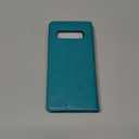 ZZXX for Samsung Galaxy S10 Plus Wallet Case with [RFID Blocking] Card Slot Stand Strong Magnetic Leather Flip Fold Protective Phone Case for Samsung Galaxy S10+ Case Wallet(Lake Blue-6.4 inch)